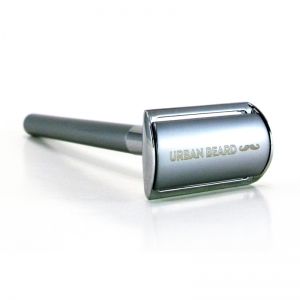 STRAIGHT BASE PLATE HEAD - URBAN BEARD DOUBLE EDGE SAFETY RAZOR - MATTE FINISH