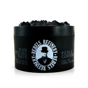 HAIR STYLING PASTE - REBELS REFINERY HAIR CARE - MEDIUM HOLD - MATTE FINISH