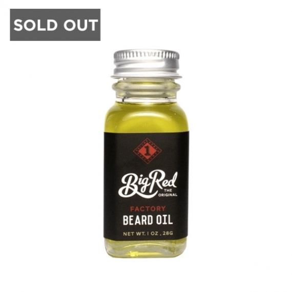 BIG RED FACTORY BEARD OIL - 30 ml