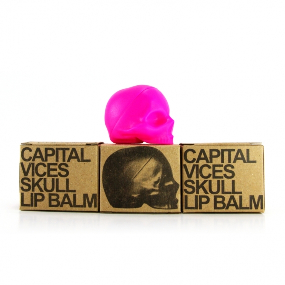 LUXURIA PASSION FRUIT - REBELS REFINERY PINK LIP BALM - UNISEX CAPITAL VICES COLLECTION - 5.5 G