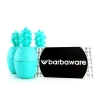 TURQUOISE GEOMETRIC PINEAPPLE - REBELS REFINERY LIP BALM - REBEL ROSE COLLECTION - EXOTIC FRUIT