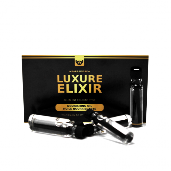 ÉCHANTILLON BARBAWARE LUXURE ELIXIR GRATUIT - HUILE NOURRISSANTE TOUT-EN-UN - 1 ML