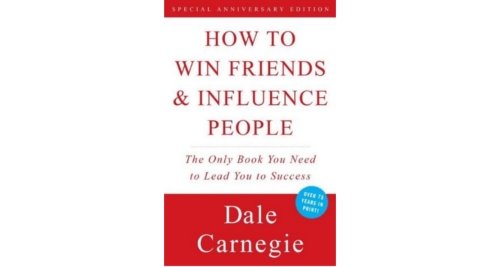 book cover how to win friends and influence people
