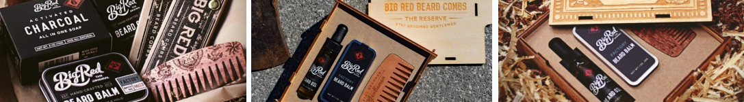 Featured image of the Big Red Beard Comb Beard care brand