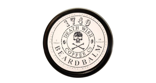 Voici le Baume à Barbe Death Wish Coffee-Infused de 1740 Beard Balm