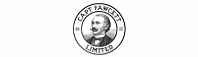 Captain fawcett men grooming brand logo