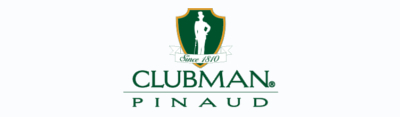 Logo de la marque de produits de soin pour hommes Clubman Pinaud