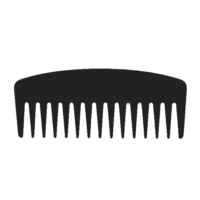 beard comb icon