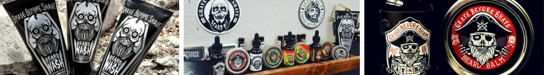 Featured Images of the Fisticuffs Grave Before Shave beard care brand