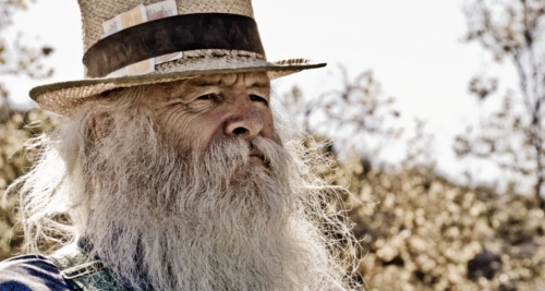 Old man with beard