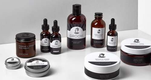 Here are the Groom Beard Care Product. On this photo there is a beard balm, a beard wash and a beard oil