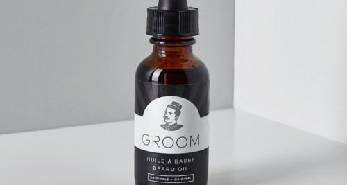 Voici l'huile à barbe Original de Groom