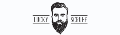 Lucky scruff beard care logo