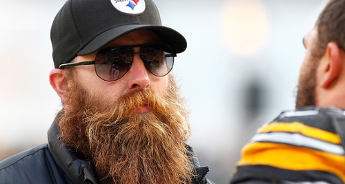Here is Brett Keisel the professional football player