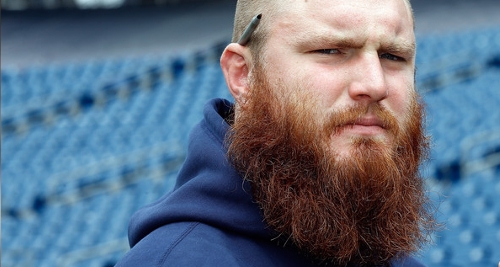 Here is Bryan Stork the professional football player