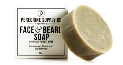 Peregrine Supply face and beard soap