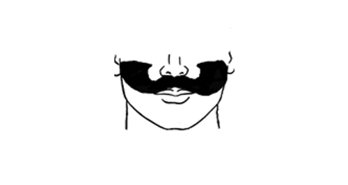 Here is the Imperial style mustache