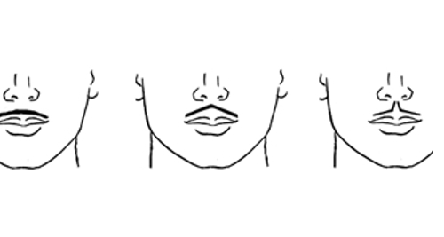 Here are the pencil style mustaches