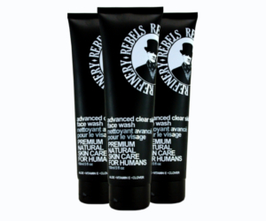 Here are 3 Rebels Refinery Advanced Clear Skin Daily Facial Cleanser