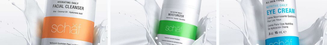 Image vedette de la marque de produits de soins de peau Schaf