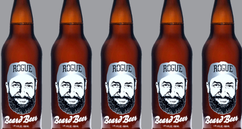 Here is the Rogue Beard Beer