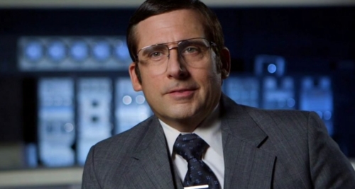 Here is the actor Steve Carell in the movie 