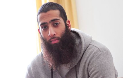 young muslim with beard